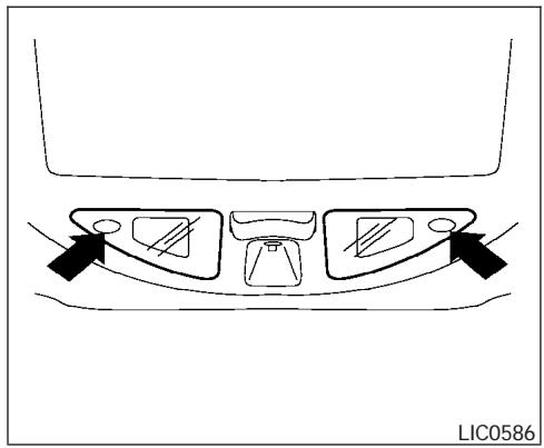 INFINITI QX56 - LAMPES DE LECTURE - 1