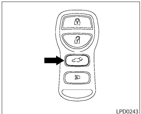 INFINITI QX56 - Les glaces des portières ne peuvent pas etre fermées à l'aide de la télécommande. - 1