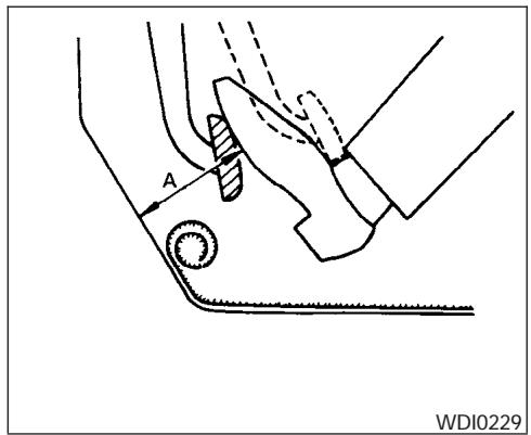 INFINITI QX56 - VÉRIFICATION DU FREIN DE STATIONNEMENT - 1