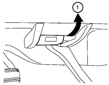 INFINITI QX56 - Utilisation de l'éclairage interieur - 1