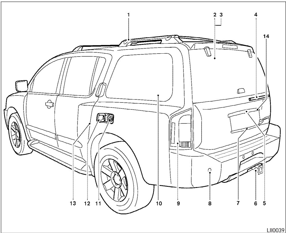 INFINITI QX56 - COUSSINS GONFLABLES, CEINTURES DE SECURITE ET DISPOSITIFS DE RETENUE POUR ENFANT - 3