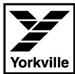 YORKVILLE AP800 - Configuration de la section de puissance - 1