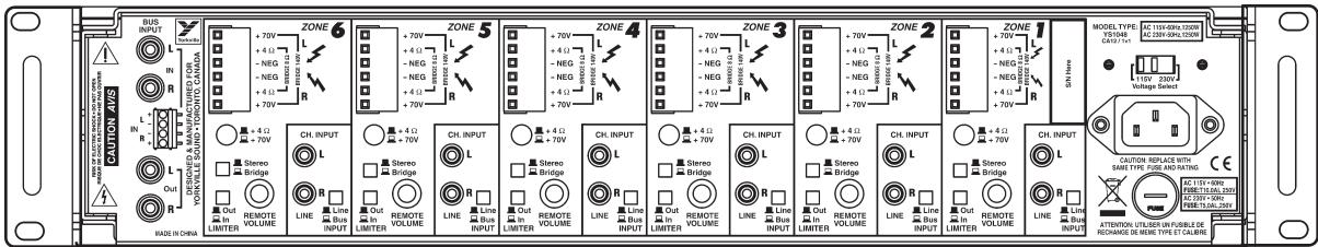 YORKVILLE CA12 - Alimentation (power) - 2