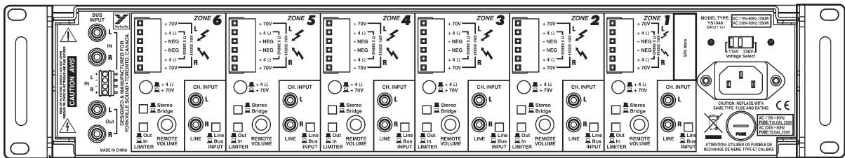 YORKVILLE CA12 - Speaker Connections - 2