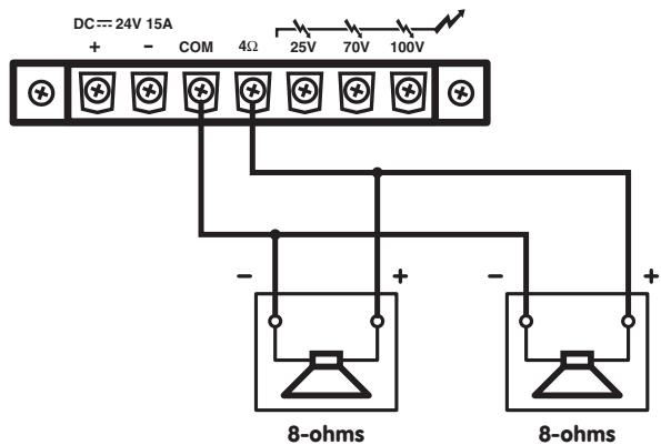 YORKVILLE CA1T - Output Terminal Strip - 3