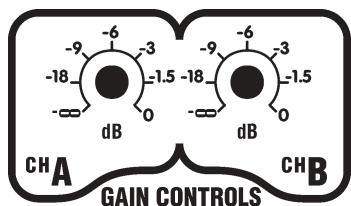 YORKVILLE CR12 - Gain Controls - 1