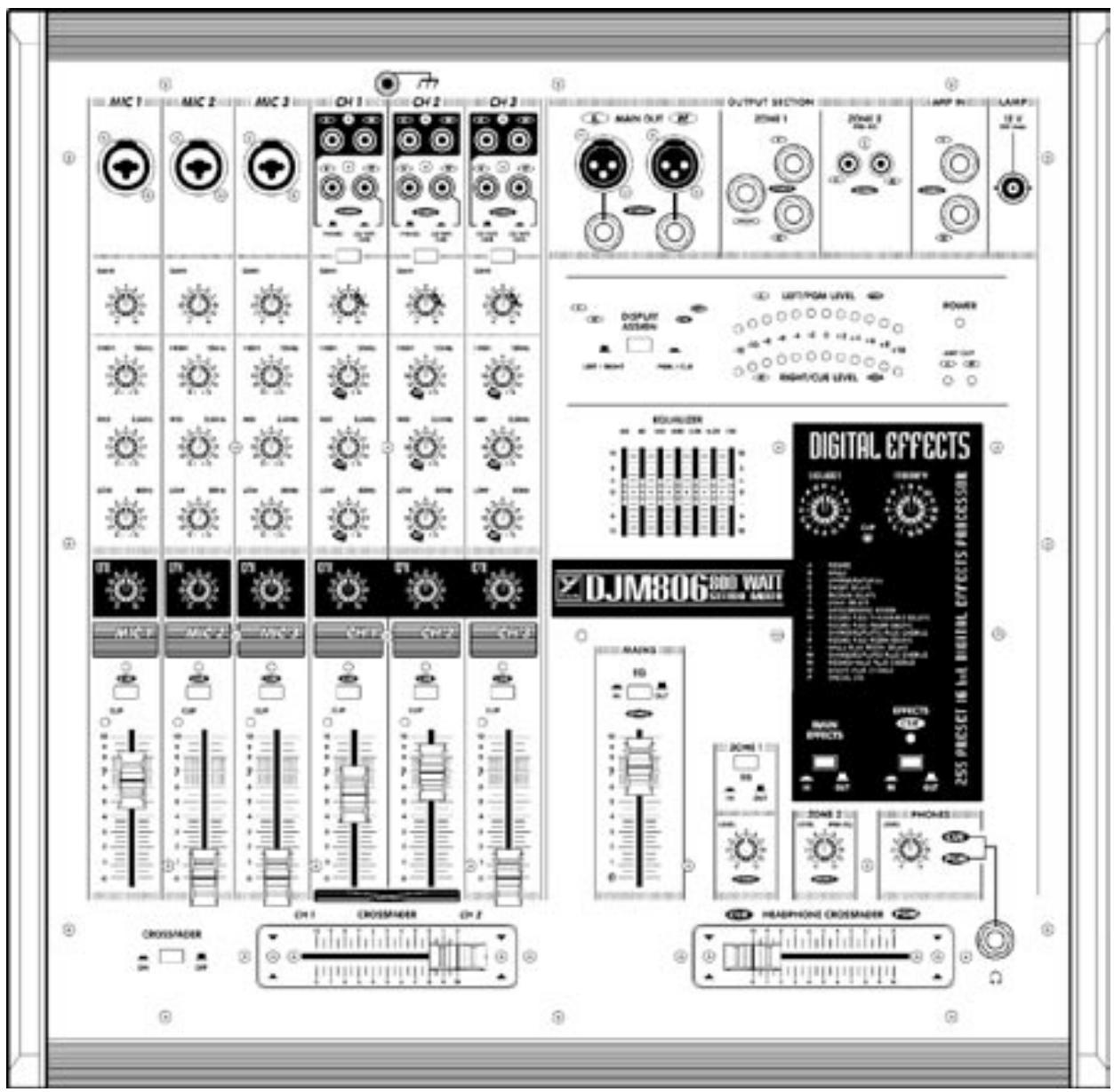 YORKVILLE DJM806 - STEREO MIXER - 1