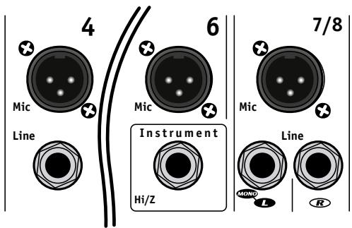 YORKVILLE M1610 - MIC & LINE Inputs - 1