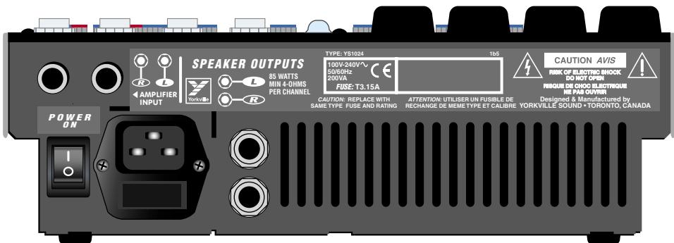 YORKVILLE M8 - Amplificateur de puissance - 1