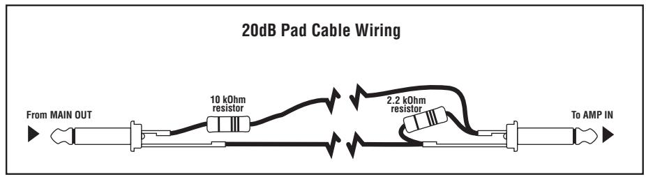 YORKVILLE MP8D - RECORD OUT JACKS - 2