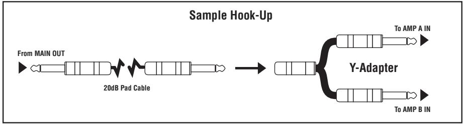 YORKVILLE MP8D - RECORD OUT JACKS - 3