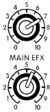 YORKVILLE MP8D - MAIN EFFECTS MASTER CONTROL - 4