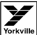YORKVILLE MP8D - GENERAL OPERATING INSTRUCTIONS - 1