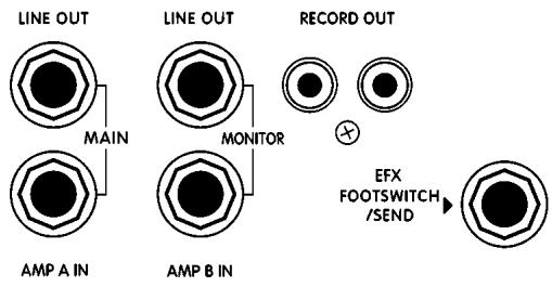 YORKVILLE MP8DX - Control principal "MAIN EFX - 8