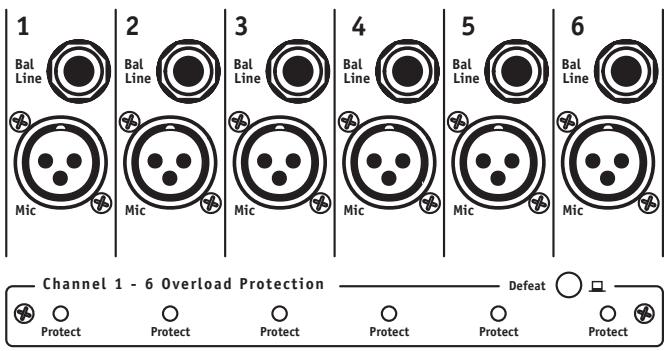 YORKVILLE POWERMAX 1622 SERIES 2 - Channel Overload Protection - 1