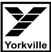 YORKVILLE PULSE PS110P - Note à l'utilisateur - 1