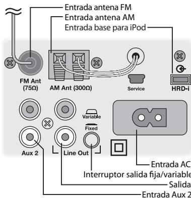 BOSTON ACOUSTICS HORIZON DUO - Conexión a la red electrica - 1