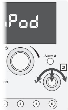 BOSTON ACOUSTICS HORIZON DUO-I - Användning av iPod med kontrollerna på framsidan - 2