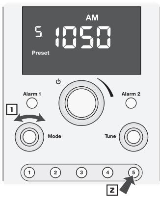 BOSTON ACOUSTICS HORIZON DUO-I PLUS - Välja en forinställd kanal - 1