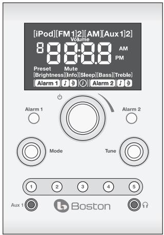 BOSTON ACOUSTICS HORIZON DUO-I PLUS - Antennes AM et FM - 1