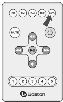 BOSTON ACOUSTICS HORIZON DUO-I PLUS - Benutzung der Fernbedienung - 2