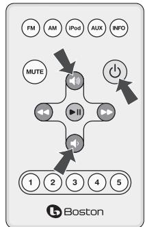 BOSTON ACOUSTICS HORIZON DUO-I PLUS - Regular el volumen - 2