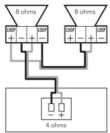 BOSTON ACOUSTICS PRI665 - Parallel Connections - 2