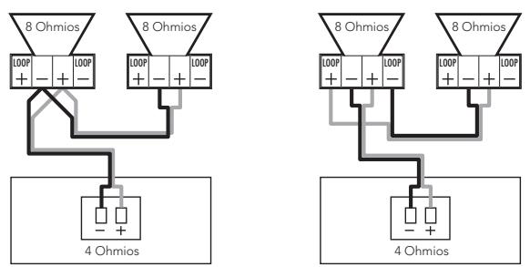 BOSTON ACOUSTICS PRI665 - Conexiones en Paralelo - 1