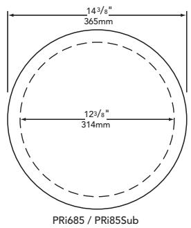 BOSTON ACOUSTICS PRI665 - Ubicaciones para la Instalación de los Altavoces - 2