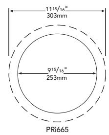 BOSTON ACOUSTICS PRI665CV - Ubicaciones para la instalación de los parlantes - 3