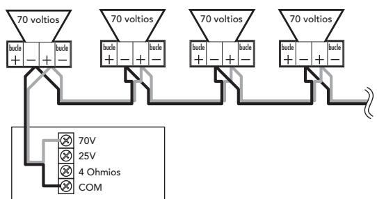 BOSTON ACOUSTICS PRI685CV - Conexiones de multibles parlantes - 1