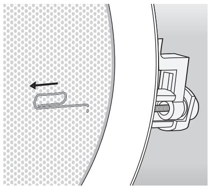 BOSTON ACOUSTICS PRI85SUB - Retrait des grilles - 1