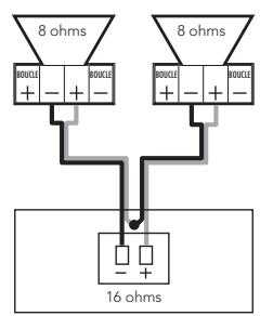 BOSTON ACOUSTICS PRI85SUB - Connexions en série - 1