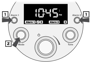 BOSTON ACOUSTICS SOLO - Setting an Alarm - 1