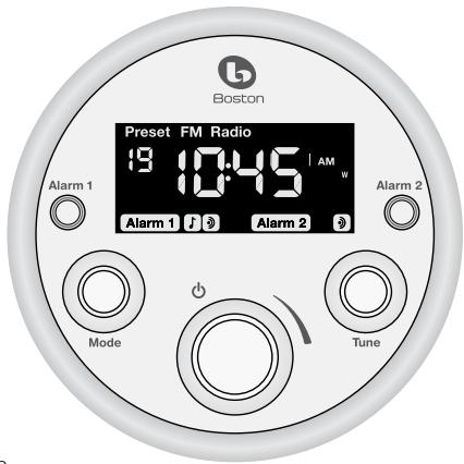 BOSTON ACOUSTICS SOLO - About the Front Panel Controls - 1