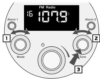 BOSTON ACOUSTICS SOLO - Voreinstellen eines Radiosenders - 1