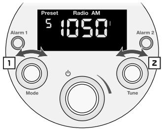 BOSTON ACOUSTICS SOLO II - Sintonizzare una stazione radio preselezionata - 1