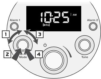 BOSTON ACOUSTICS SOLO II - Informazioni sul display - 1