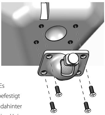 BOSTON ACOUSTICS SOUNDWARE - Anbringen der Wandhalterung - 1