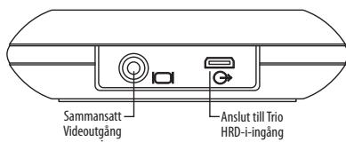 BOSTON ACOUSTICS TRIO - Anslutting av HRD-i - 1