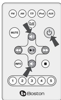 BOSTON ACOUSTICS TRIO - Adjusting the Volume - 2