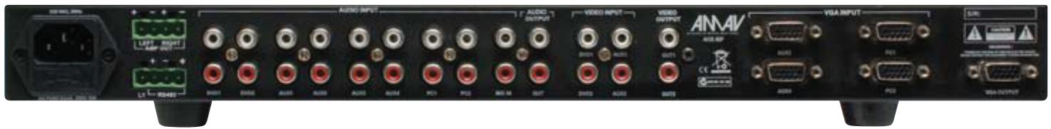 AUSTRALIAN MONITOR IN400 - Amplificateur à découvert pour l'audiovisuel - 2