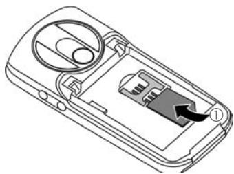 BENQ-SIEMENS M81 - Insérer la carte sim/batterie - 1