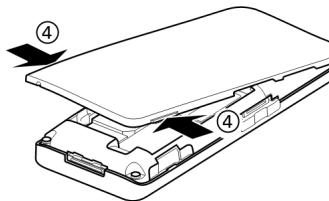 BENQ-SIEMENS S68 - Insertion de la batterie - 2
