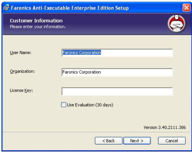 FARONICS ANTI-EXECUTABLE ENTERPRISE - Installation manuelle d’Anti-Executable sur un poste de travail - 3