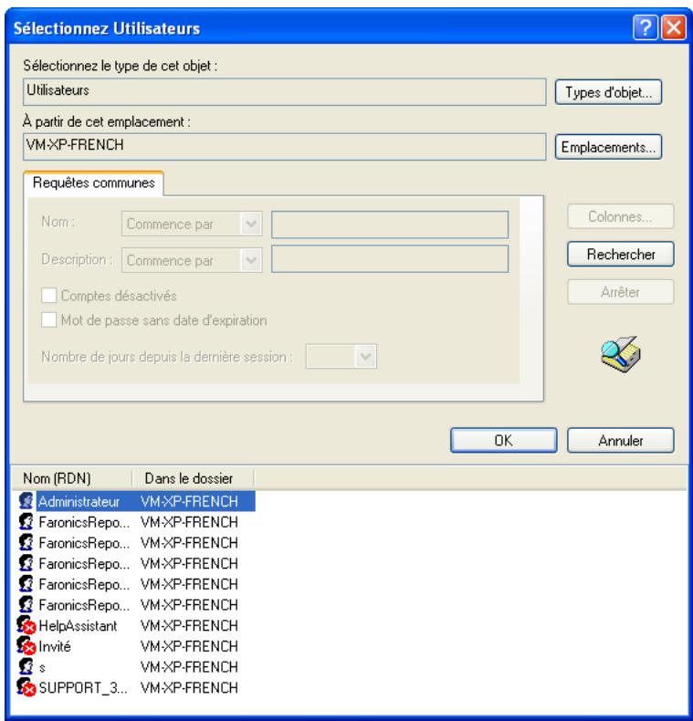 FARONICS ANTI-EXECUTABLE ENTERPRISE - Ajout d'un administrateur ou d'un utiliser autorisé Anti-Executable - 3