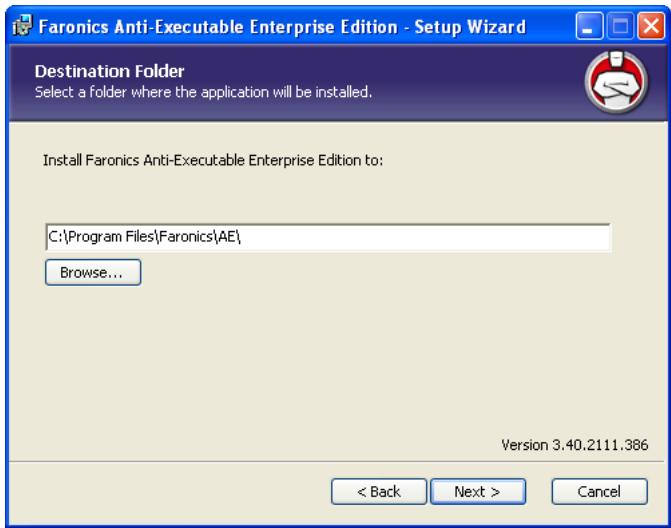 FARONICS ANTI-EXECUTABLE ENTERPRISE - Installation manuelle d’Anti-Executable sur un poste de travail - 4