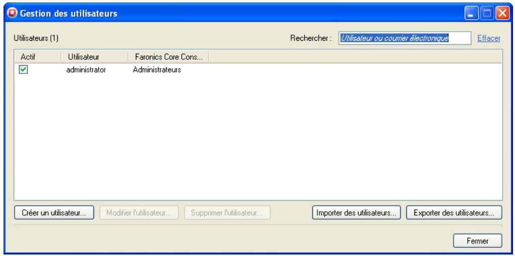 FARONICS CORE - Modifier un utiliser - 1