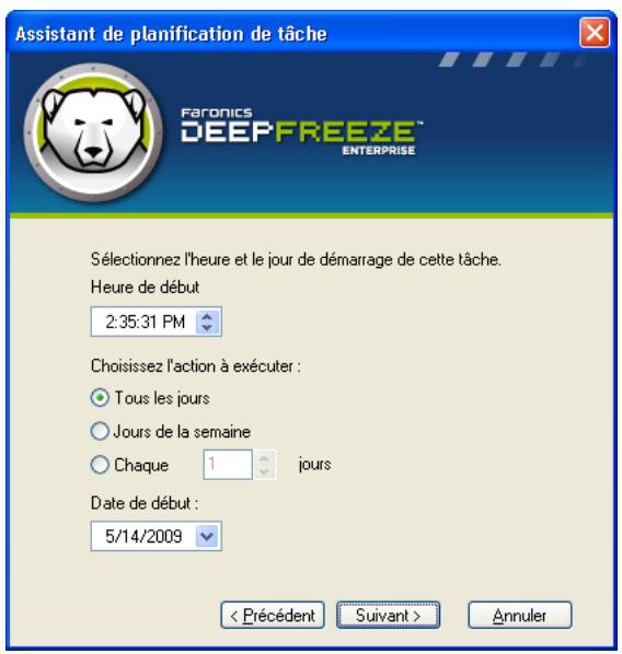 FARONICS DEEP FREEZE ENTERPRISE - Planification des taches Deep Freeze - 3