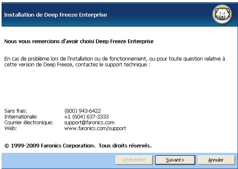 FARONICS DEEP FREEZE ENTERPRISE - Installation du gestionnaire de configuration Deep Freeze et de la console Enterprise - 5